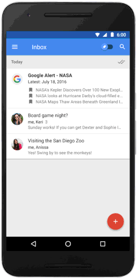 Google rollt Update für Inbox aus