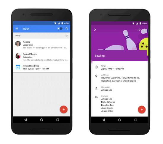 Google Inbox Update bringt zahlreiche Neuheiten