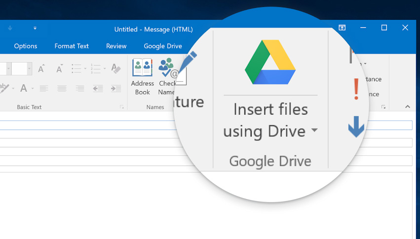 Microsoft Outlook: Plugin für Google Drive wird ersetzt