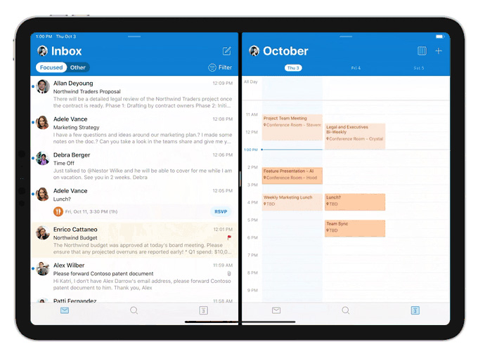 Neues Update für Microsoft Outlook für iOS und iPadOS