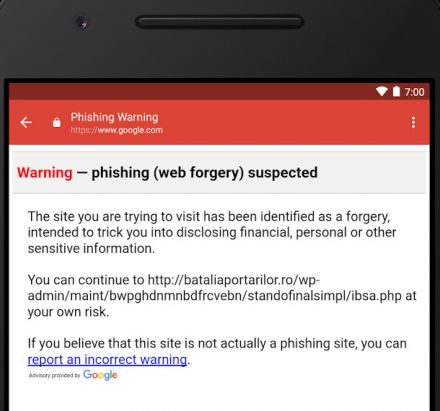 Gmail warnt nun auch iOS Nutzer vor Phishing