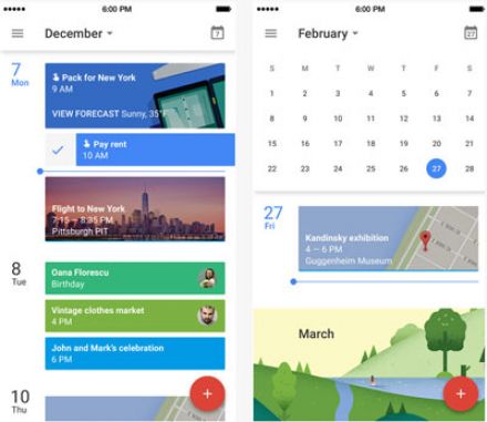Google Kalender mit Erinnerungen und 3D Touch
