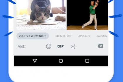 Gmail für Android: GIF-Unterstützung über Gboard-Tastatur