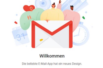 Gmail - Neues Design 2018 - Aktivierung