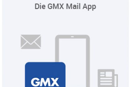 Über die GMX Mail App nun Mails aller Anbieter empfangbar
