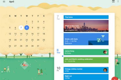 Die Monatsansicht für Google Kalender auf Android wieder da
