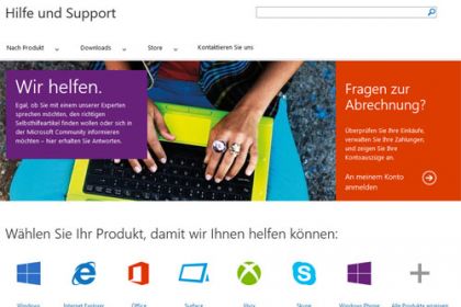 Microsoft Support, Hotline