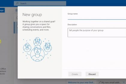 Neue Gruppenfunktion von Outlook.com