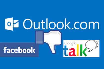 Microsoft entfernt Facebook Chat und Google Talk für Outlook.com