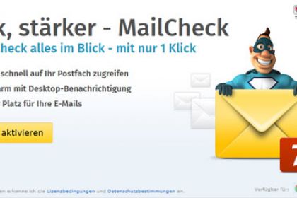 WEB.de MailCheck