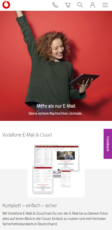 Vodafone E-Mail